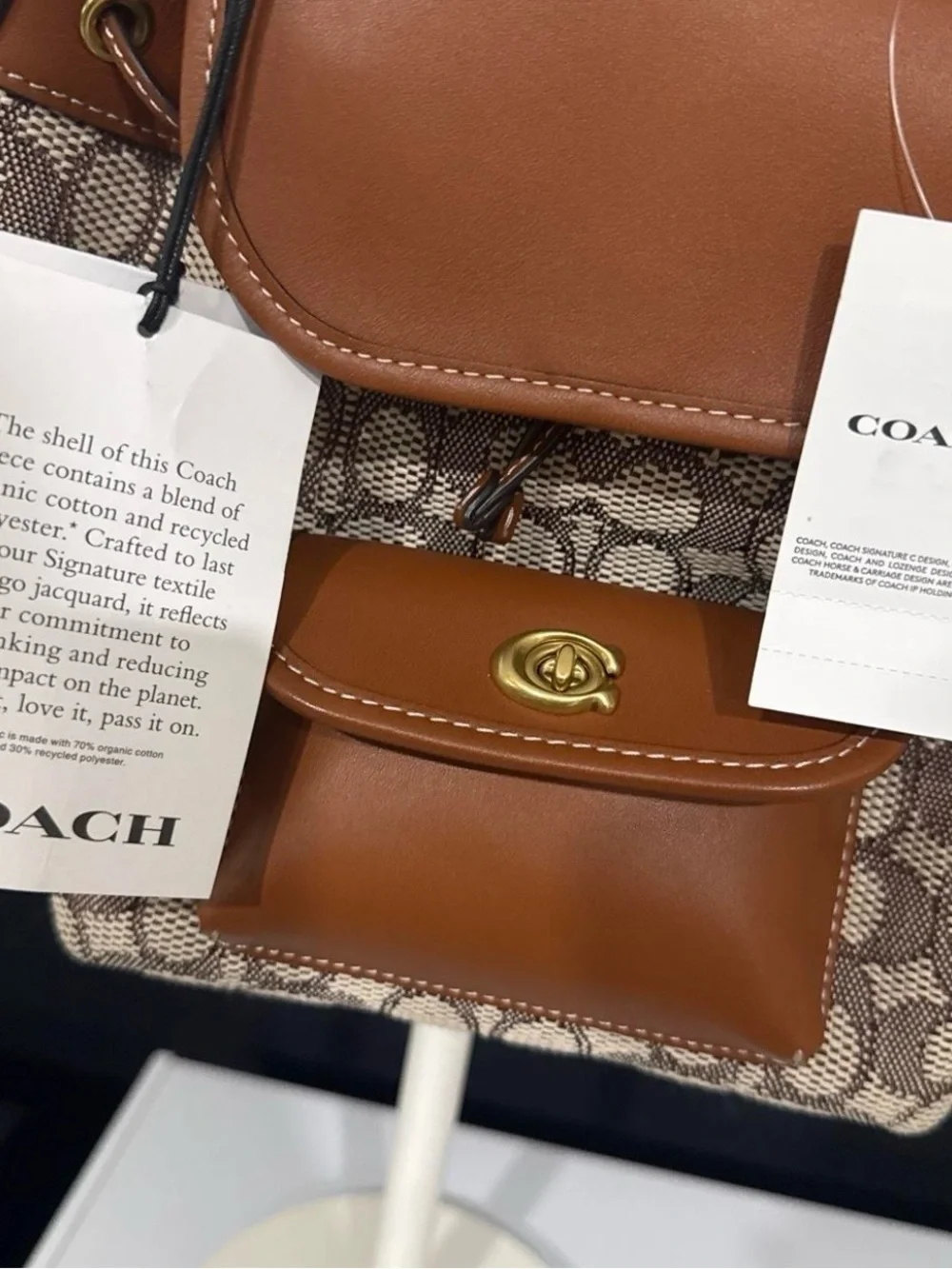 NWT Coach Riya 21 Backpack